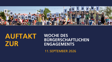 Auftakt zur Woche des bürgerschaftlichen Engagements